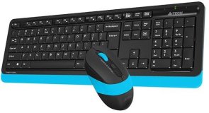 Комплект клавіатура+миша A4tech FG1010S Black/Blue (FG1010S Blue)