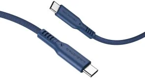 Фото: Кабель AMAZINGthing Speed Pro 60W Type-C / Type-C 1.1m Blue (SP60W110MBU) № 3 | KTC