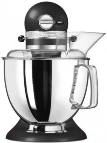 Фото: Планетарний міксер KitchenAid Mixer title-head 4.8L Artisan with extra accessories 5KSM175PS Matte Black (5KSM175PSEBK) № 4 | KTC