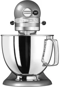 Фото: Планетарний міксер KitchenAid Mixer tilt-head 4.8L Artisan 5KSM125 Silver (5KSM125ECU) № 3 | KTC