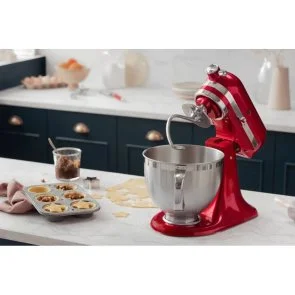 Фото: Планетарний міксер KitchenAid Mixer tilt-head 4.8L Artisan Premium 5KSM185PS Caramel Apple (5KSM185PSECA) № 5 | KTC