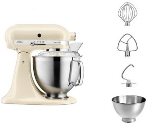 Планетарний міксер KitchenAid 5KSM185PSEAC Creamy