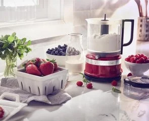 Фото: Кухонний комбайн KitchenAid Food chopper 1.2L 5KFC0516 Red (5KFC0516EER) № 6 | KTC
