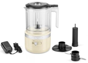 Кухонний комбайн KitchenAid Mini (бездротовий) 5KFCB519EAC Creamy