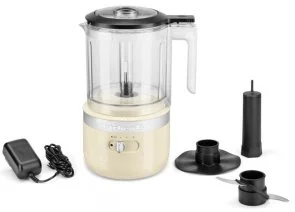 Фото: Кухонний комбайн KitchenAid Cordless food chopper 5KFCB519 Creamy (5KFCB519EAC) № 5 | KTC