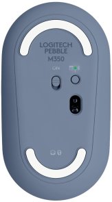 Миша Logitech Pebble M350 Wireless Blueberry (910-006753)