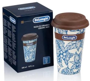 Термокружка DeLonghi DLSC064 BLU FLOWER