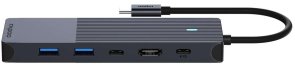 USB-хаб Rapoo 6in1 UCM-2002 Black