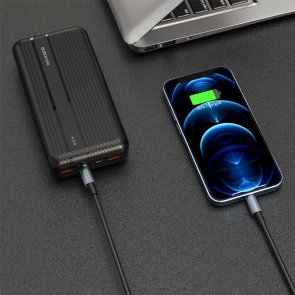 Батарея універсальна BOROFONE BJ9A Uranus 20000mAh Black (BJ9AB)