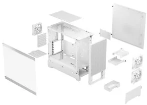 Фото: Корпус FRACTAL DESIGN Pop Air RGB White with window (FD-C-POR1A-01) № 7 | KTC