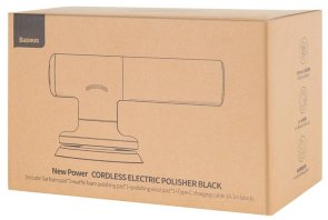 Пристрій для полірування автомобіля Baseus New Power Cordless Electric Polisher Black (CRDLQ-B01)