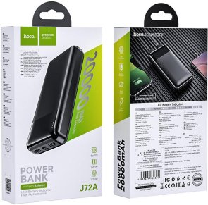 Батарея універсальна Hoco J72A 20000mAh Black (J72A 20000 Black)