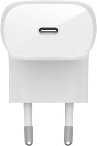 Зарядний пристрій Belkin Home Charger 30W White with Type-C cable (WCA005VF1MWH-B6)