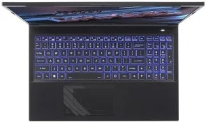 Фото: Ноутбук Gigabyte G5 GE Black (G5_GE-51RU213SD) - 15.6" IPS 144 Гц / Intel Core i5 / i5-12500H / DDR4 16 ГБ / PCI-E SSD 512 ГБ / GeForce RTX 3050 № 2 | KTC