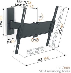 Кронштейн Vogels TVM 1423 Black (1814230)