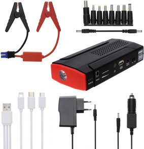 Бустер 4smarts Jump Starter Power Bank Ignition 13800mAh with Torch Black/Red