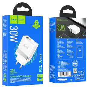 Зарядний пристрій Hoco N21 Topspeed White