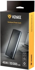Фото: Батарея універсальна Yenkee YPB 2045 20000mAh 45W Black (35053549) № 7 | KTC