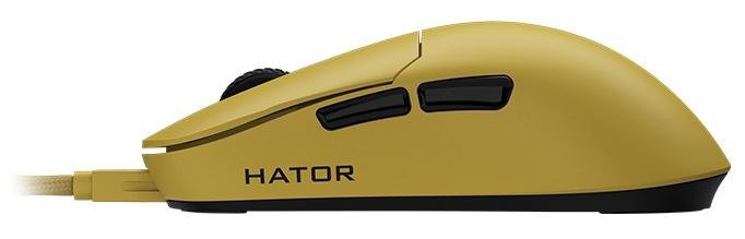 Миша Hator Quasar Essential Yellow (HTM-402)