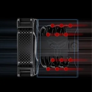 Фото: Кулер для процесора Jonsbo HX6210 Black № 11 | KTC