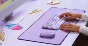 Клавіатура Logitech K380 Multi-Device US/UKR Lavender Lemonade (920-011166)