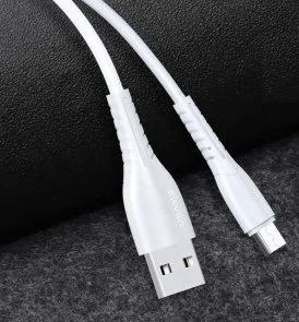 Фото: Кабель Usams US-SJ365 U35 AM/MicroB 1m White (SJ365USB02) № 4 | KTC