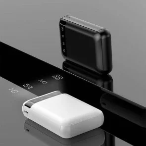 Фото: Батарея універсальна Dudao Portable Mini 10000mAh White (6973687243579) № 6 | KTC