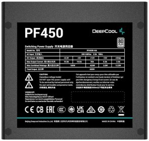 Блок живлення Deepcool 450W PF450 (R-PF450D-HA0B-EU)