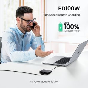 Зарядний пристрій UGREEN CD226 100W Black (UGR-70870)