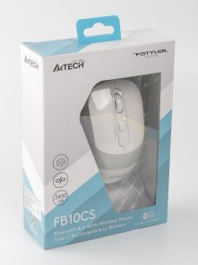 Миша A4tech Fstyler FB10CS Grayish White