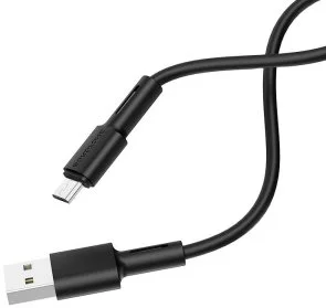 Фото: Кабель BOROFONE BX31 2.4A AM / MicroB 1m Black (BX31MB) № 3 | KTC