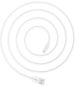 Кабель BOROFONE BX22 Bloom 2.4A AM / Micro USB 1m White (BX22MW)