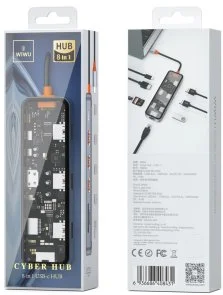 Фото: USB-хаб WIWU Adapter CB008 8in1 № 5 | KTC