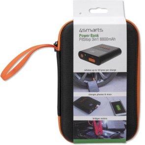 Бустер з компресором 4smarts Jump Starter Power Bank PitStop 8800mAh