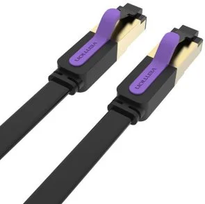 Фото: Патч-корд Vention SSTP RJ45 Cat.7 5m Black (ICABJ) № 2 | KTC