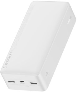 Батарея універсальна Baseus Bipow Digital Display 30000mAh 15W White (PPBD050202)