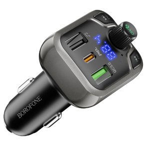 Зарядний пристрій BOROFONE BC38 Flash Energy Black (BC38B)