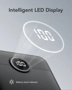 Фото: Батарея універсальна Veger L30 30000mAh 20W Black (6970453554167) № 3 | KTC