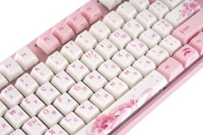 Клавіатура Varmilo VEA87 Sakura R2 Cherry Mx Blue UKR/ENG/RU (A23A027A1A0A17A024)