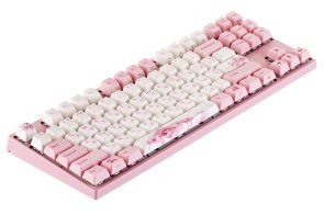 Клавіатура Varmilo VEA87 Sakura R2 Cherry Mx Blue UKR/ENG/RU (A23A027A1A0A17A024)