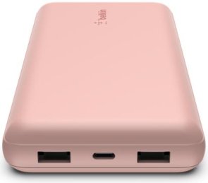 Батарея універсальна Belkin Boost Charger 20000mAh 15W Rose Gold (BPB012BTRG)