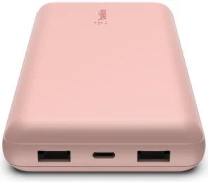 Батарея універсальна Belkin Boost Charger 20000mAh 15W Rose Gold (BPB012BTRG)