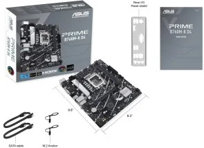 Фото: Материнська плата ASUS PRIME B760M-K D4 № 5 | KTC