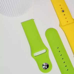 Ремінець for Xiaomi Amazfit/Samsung - Sport Band 20mm Yellow (27222yellow)