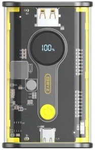 Фото: Батарея універсальна BYZ W90 20000mAh 22.5W Yellow (BYZ-W90-Y) № 2 | KTC