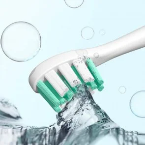 Фото: Насадка для зубної щітки JIMMY Toothbrush Head for T6 White 2pcs (1N950001E) № 3 | KTC