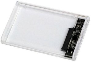 Кишеня зовнішня Agestar 3UB2P6 USB3.2 G1 Transparent (3UB2P6 (Transparent))