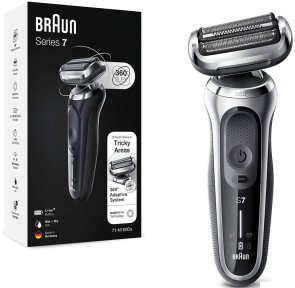 Електробритва Braun Series 7 71-S1000s Flex Wet and Dry Silver/Black (81770264)