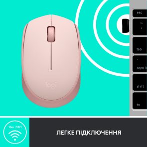  Миша Logitech M171 Wireless Rose