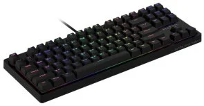 Фото: Клавіатура Hator Rockfall TKL Mecha Green Tactile Switchs USB Black (HTK-620) № 3 | KTC